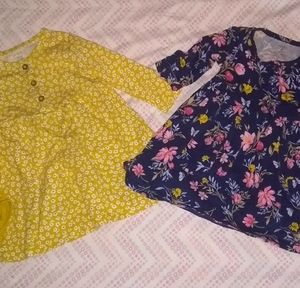 2 Carter's dresses size 9 months